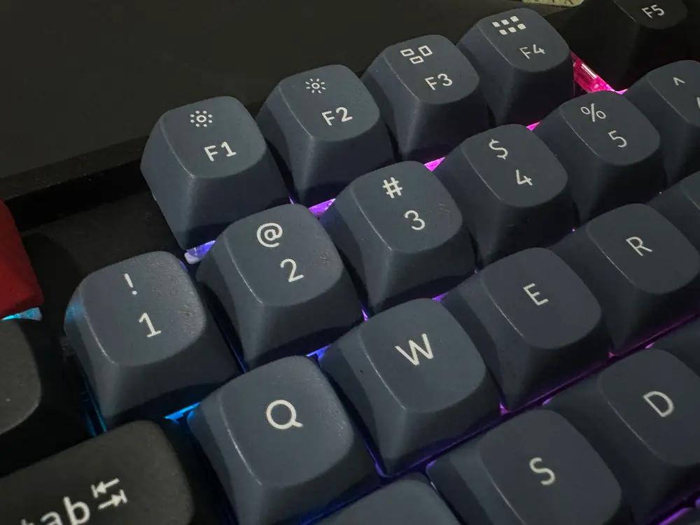 Keycaps of keychrone keyboard