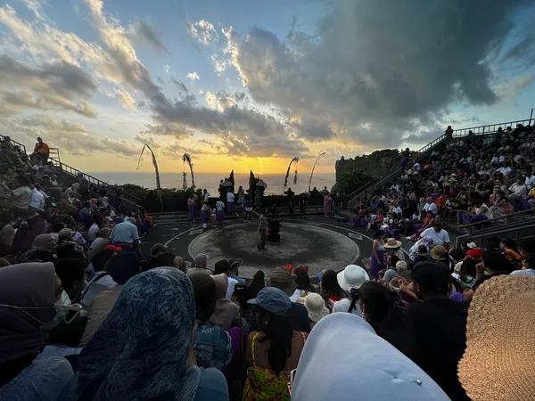 Dance Place at Uluwatu Temple